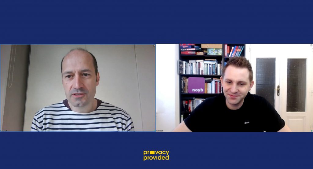 Max Schrems im Webinar zum Privacy Shield 2.0