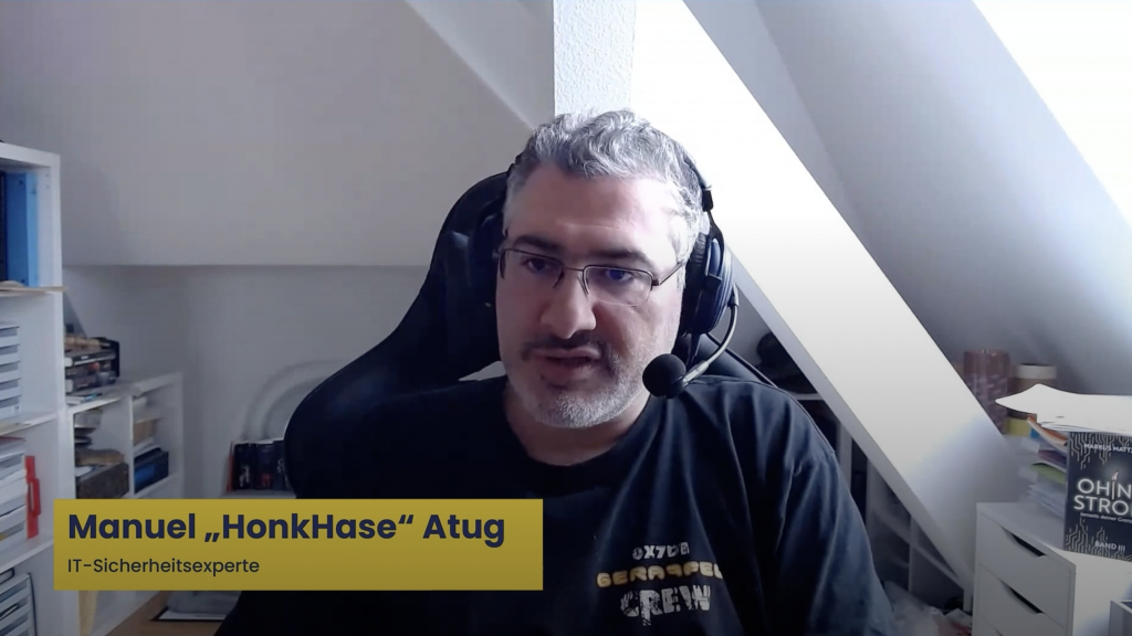 Manuel "Honkhase" Atug, CyberSecurity-Experte